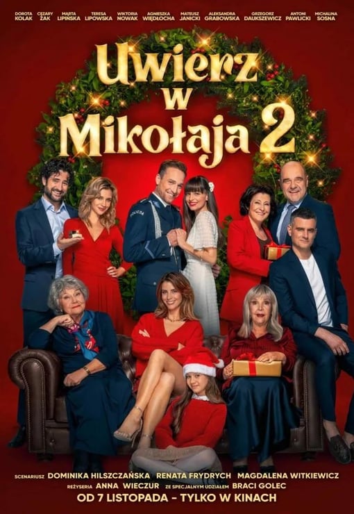Plakat filmu Uwierz w Mikołaja 2