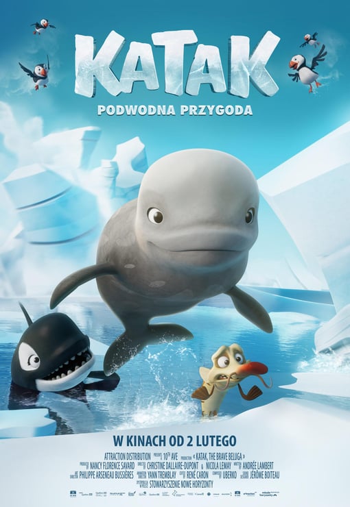Plakat filmu Katak. Podwodna przygoda (dubbing)