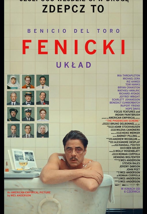 Plakat filmu Fenicki układ