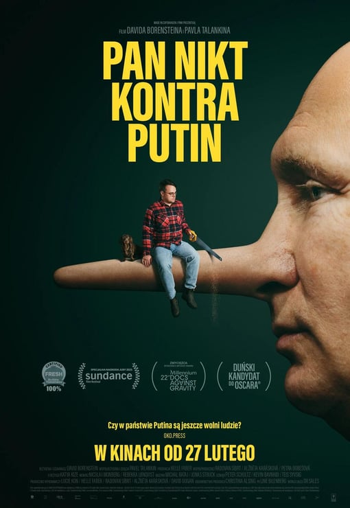 Plakat filmu Pan Nikt kontra Putin