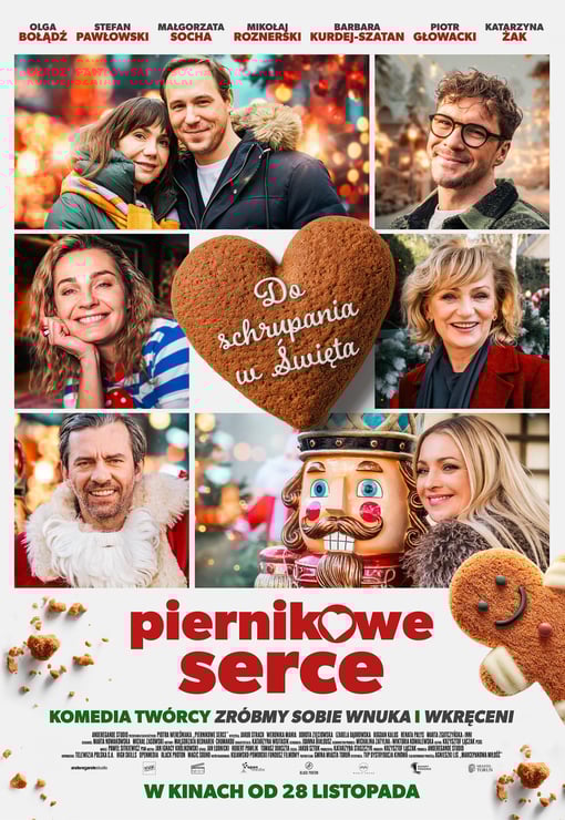 Plakat filmu Piernikowe serce