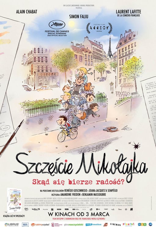 Plakat filmu Szczęście Mikołajka