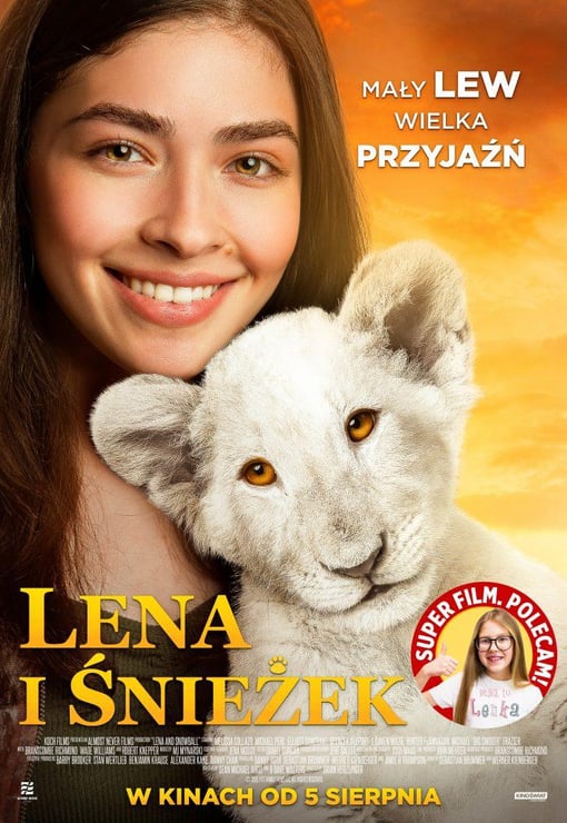 Plakat filmu Lena i Śnieżek (dubbing)