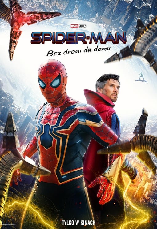 Plakat filmu Spider-Man: Bez drogi do domu (dubbing)
