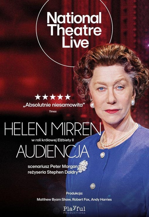 Plakat filmu National Theatre Live: Audiencja
