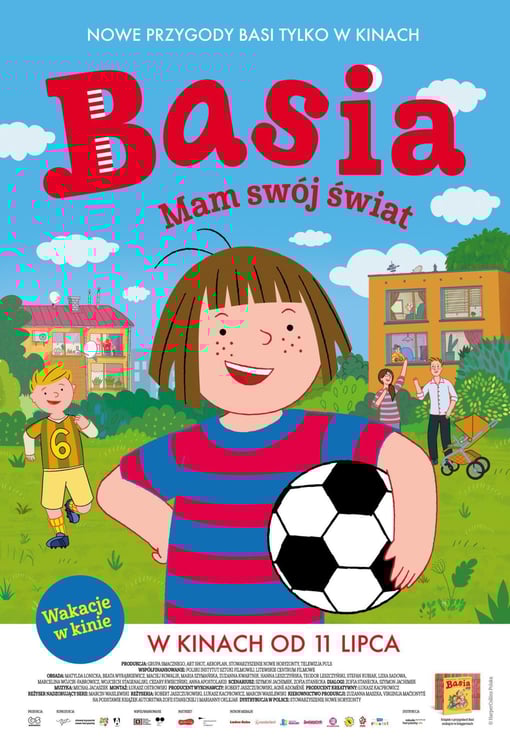 Plakat filmu Basia. Mam swój świat