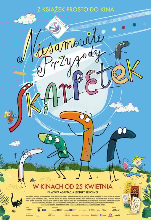 Plakat filmu Niesamowite przygody skarpetek