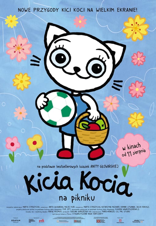 Plakat filmu Kicia Kocia na pikniku (dubbing)