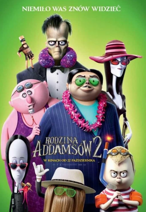 Plakat filmu Rodzina Addamsów 2 (dubbing)