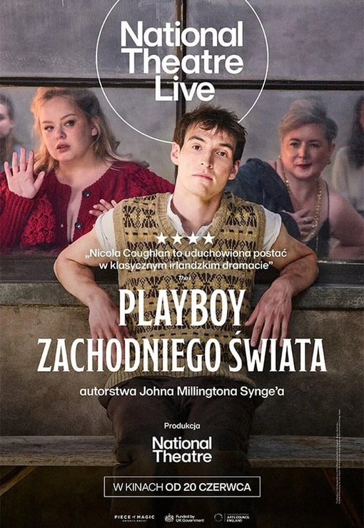 Plakat filmu National Theatre: Playboy zachodniego świata