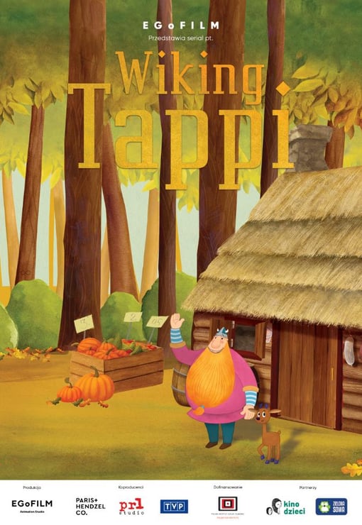 Plakat filmu Przygody wikinga Tappiego - zestaw 3