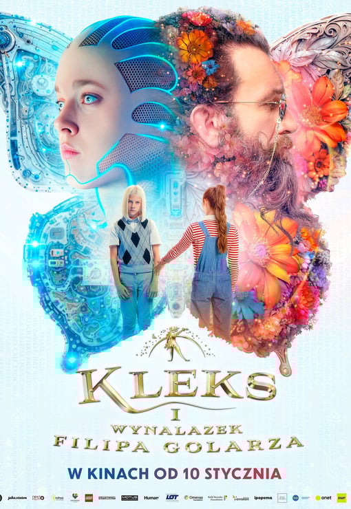Plakat filmu Kleks i wynalazek Filipa Golarza