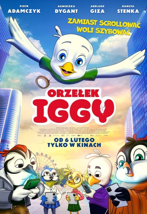 Plakat filmu Orzełek Iggy