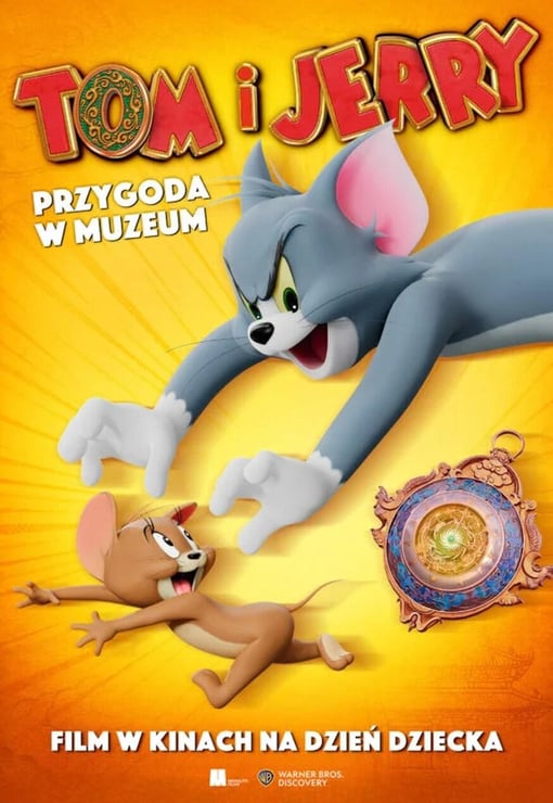 Plakat filmu Tom i Jerry: Przygoda w muzeum (dubbing)