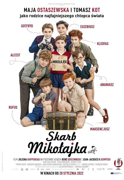 Plakat filmu Skarb Mikołajka (dubbing)