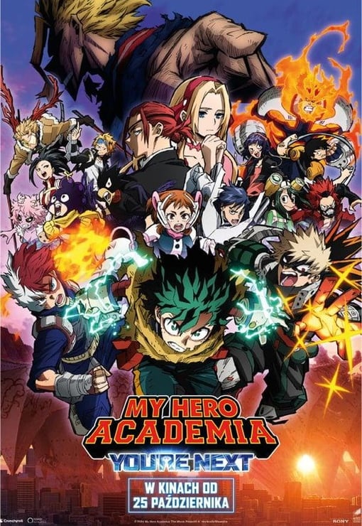 Plakat filmu My Hero Academia: You're Next