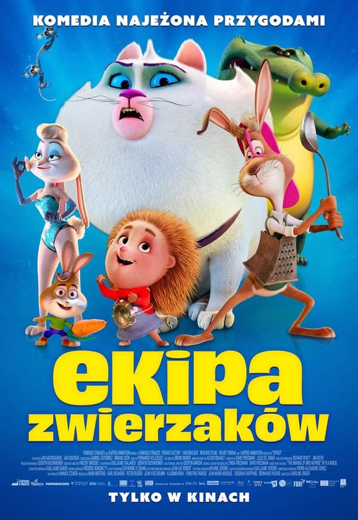 Plakat filmu Ekipa zwierzaków