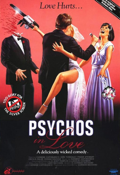 Plakat filmu Zakochani psychopaci