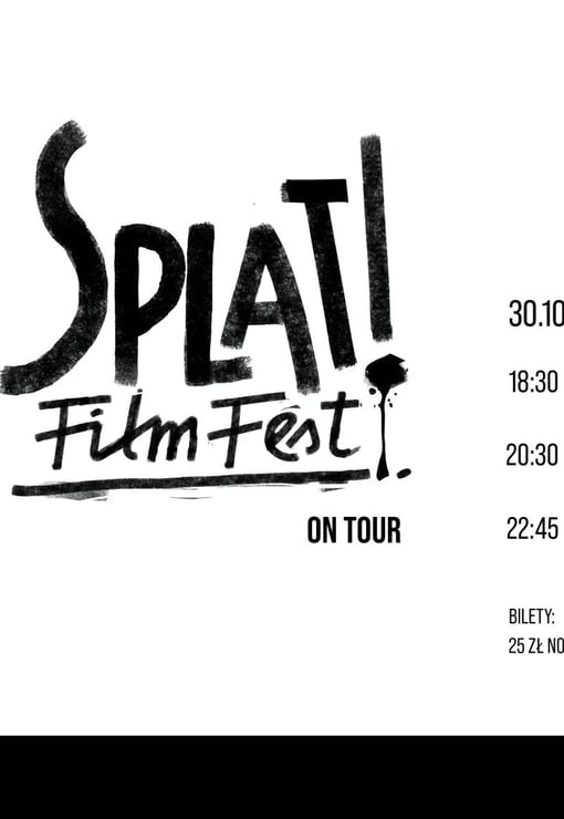 Plakat filmu Splat!FilmFest ON TOUR