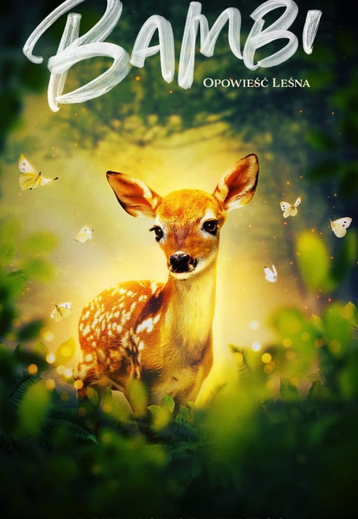 Plakat filmu Bambi. Opowieść leśna