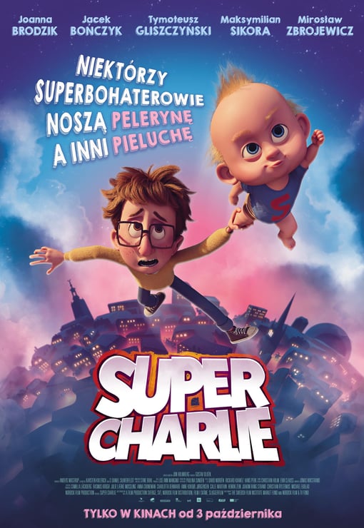 Plakat filmu Super Charlie (dubbing)