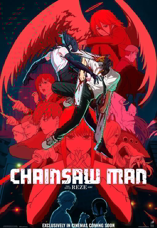 Plakat filmu Chainsaw Man - The Movie: Reze Arc