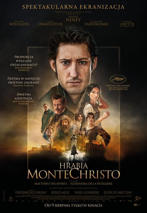 Plakat filmu Hrabia Monte Christo