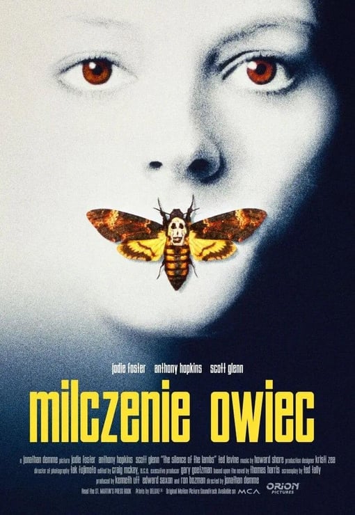 Plakat filmu Milczenie owiec