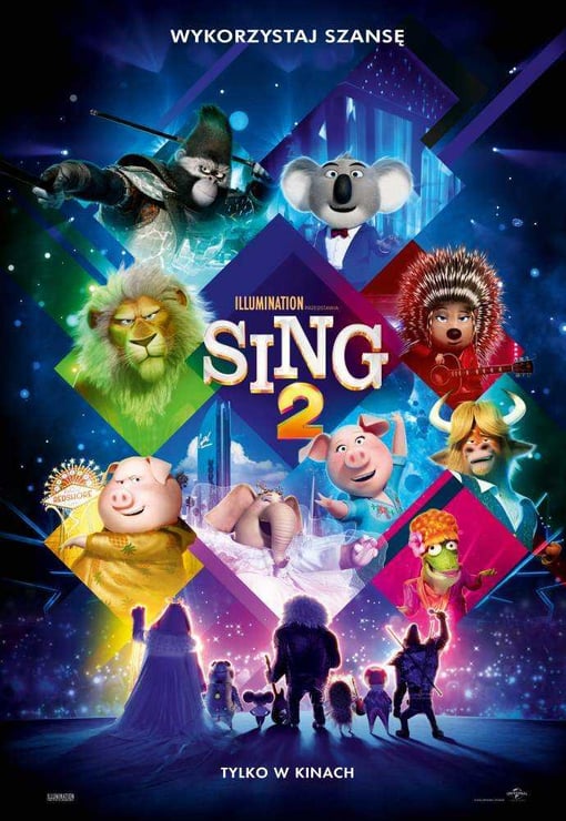 Plakat filmu Sing 2 (dubbing)