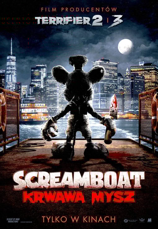 Plakat filmu Screamboat. Krwawa mysz