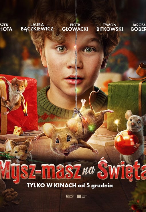 Plakat filmu Mysz-masz na Święta
