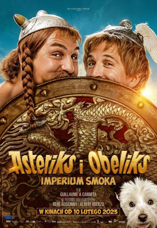 Plakat filmu Asteriks i Obeliks: Imperium Smoka (dubbing)