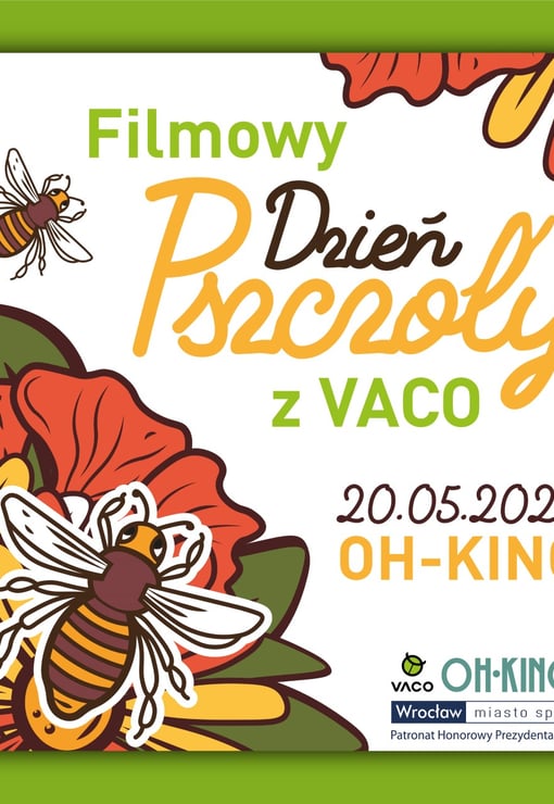 Plakat filmu Filmowy Dzień Pszczoły z VACO