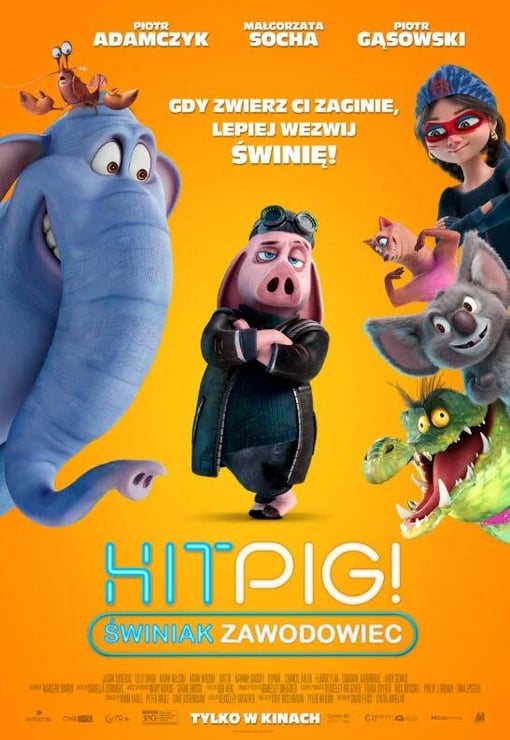Plakat filmu Hitpig. Świniak zawodowiec
