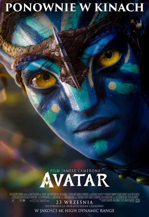 Plakat filmu Avatar (dubbing)