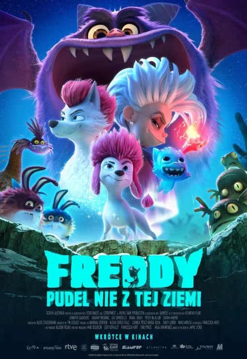 Plakat filmu Freddy. Pudel nie z tej ziemi (dubbing)