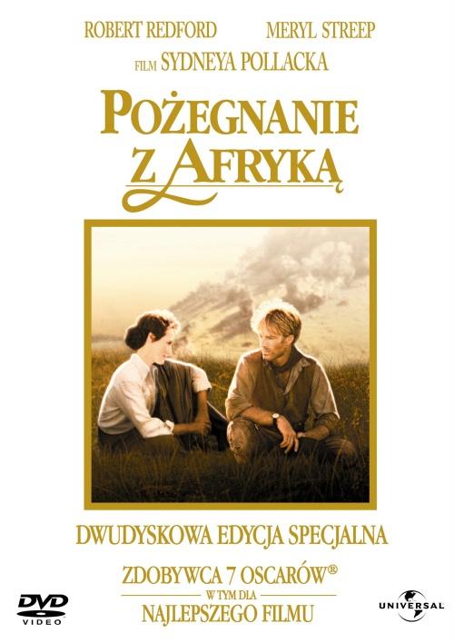 Plakat filmu Pożegnanie z Afryką