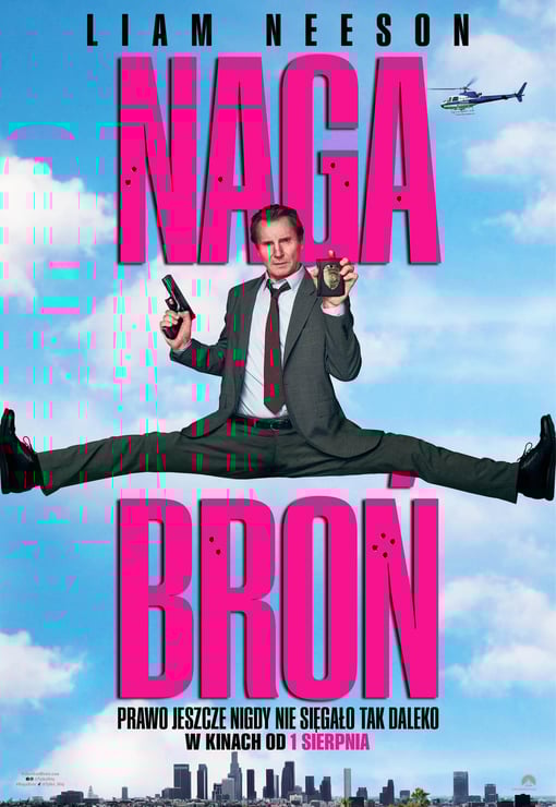 Plakat filmu Naga broń