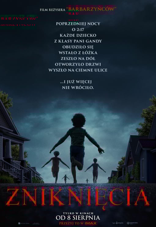 Plakat filmu Zniknięcia