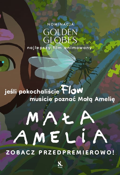 Plakat filmu Mała Amelia PRZEDPREMIEROWO - wersje z napisami i dubbingiem!