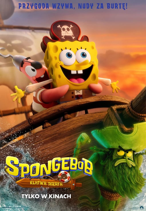 Plakat filmu SpongeBob: Klątwa Pirata (dubbing)