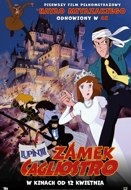 Plakat filmu Lupin Trzeci: Zamek Cagliostro