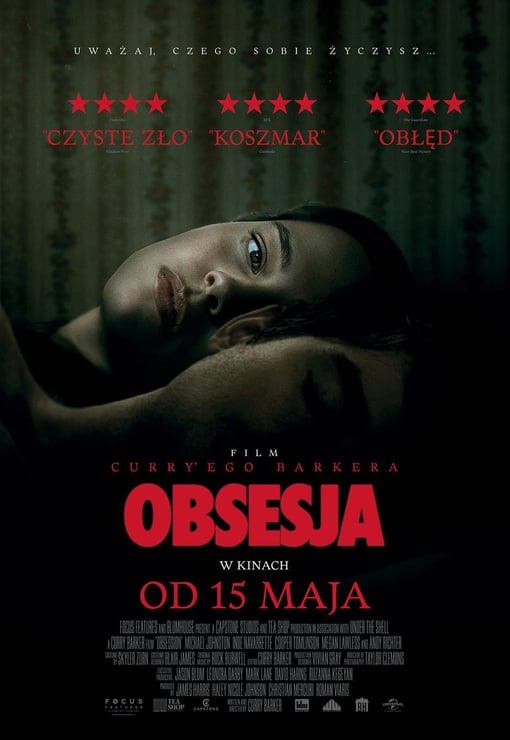 Plakat filmu Obsesja