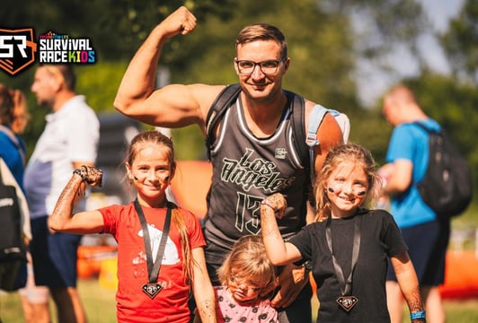 🏃‍♂️ Błoto, piana i wielka przygoda! Survival Race Kids już w ten weekend we Wrocławiu! 🏅