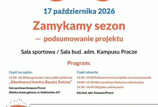 PLAKAT ZAMYKAMY SEZON