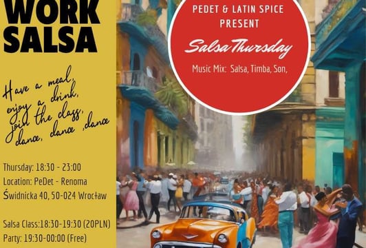 After work salsa at Pedet. Potańcówka salsowa