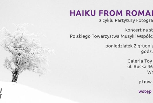 100 lat PTMW – koncert Haiku from Romania