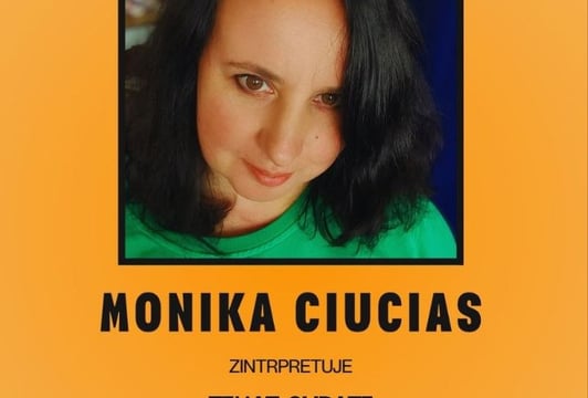 zdjęcie przedstawiające prelegentkę Monikę Ciucias