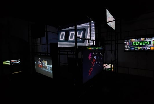 Galeria Entopia_Marcin Derda_23:59_instalacja2