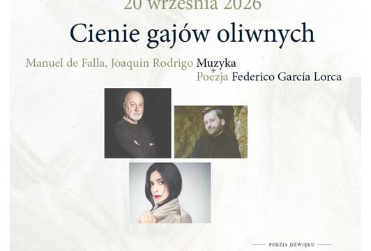 Cienie gajów oliwnych - Alma Concerts Meets Poetry